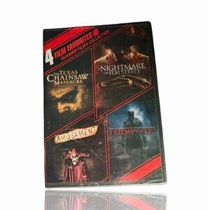 4 Film Favorites Slasher Films Collection 4-Disc DVD Horror Widescreen R